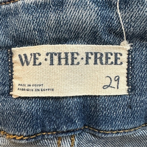 Free People We The Free Jayde High Rise Flare‎ Jeans in Sunburst Blue Size 29 - Picture 11 of 13